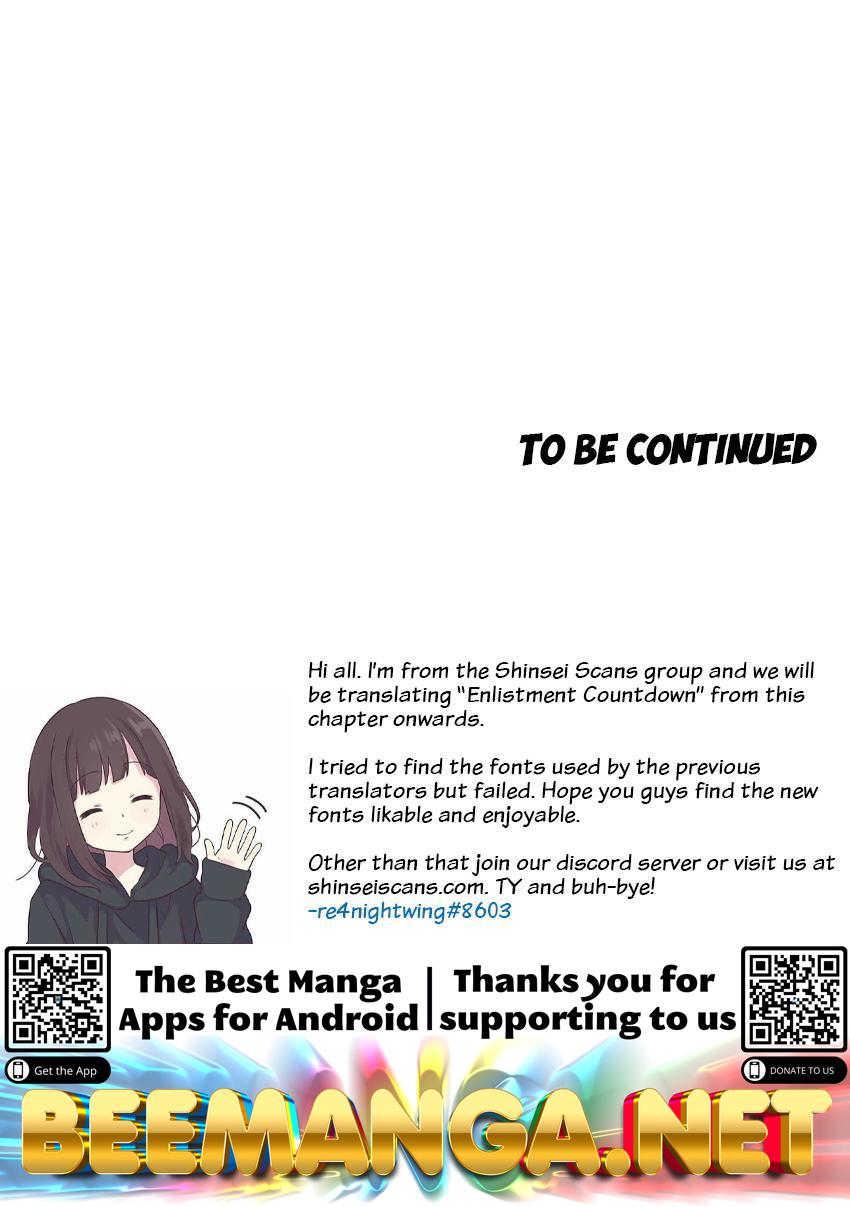 Enlistment Countdown Chapter 8 - HolyManga.Net