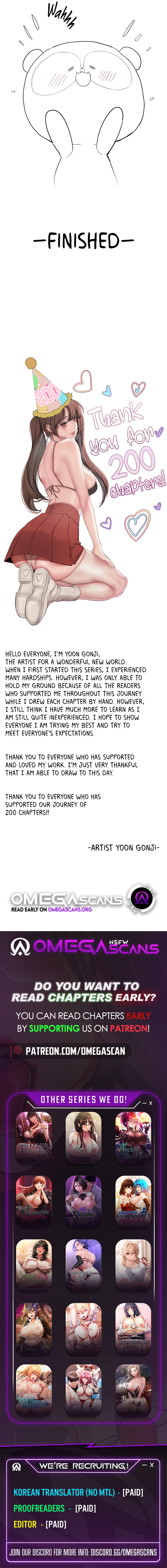 A Wonderful New World Chapter 200 - HolyManga.Net