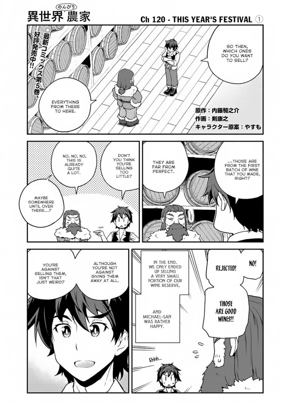 Isekai Nonbiri Nouka Chapter 120 - HolyManga.Net