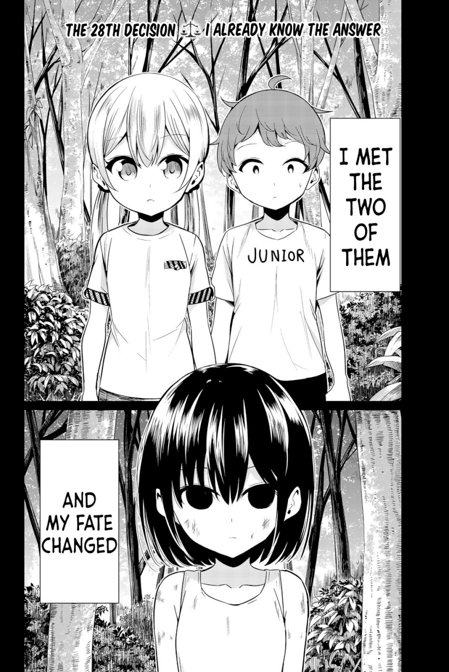 Sekai Ka Kanojo Ka Erabenai Chapter 4.31313 - HolyManga.Net