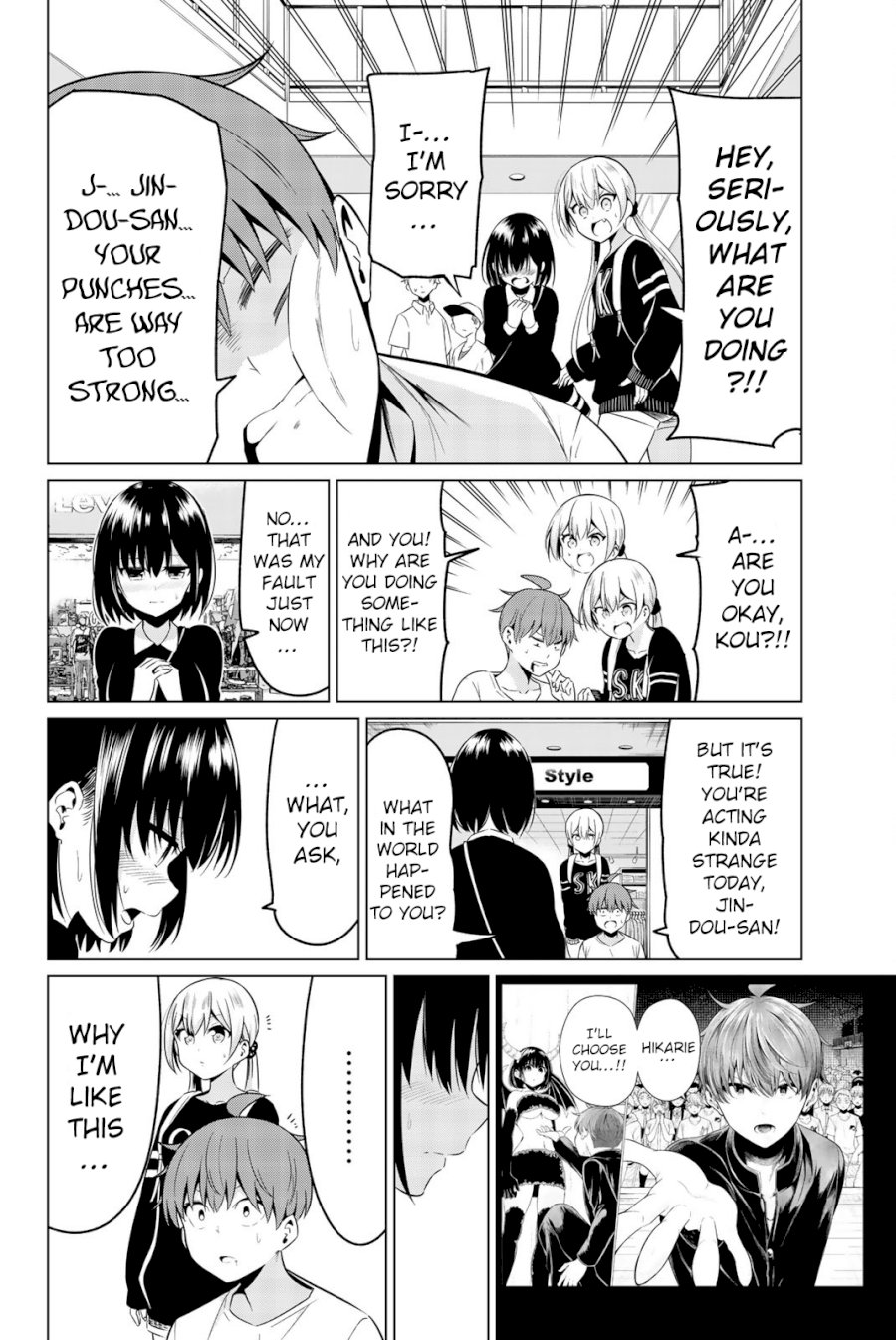 Sekai Ka Kanojo Ka Erabenai Chapter 5.31313 - HolyManga.Net