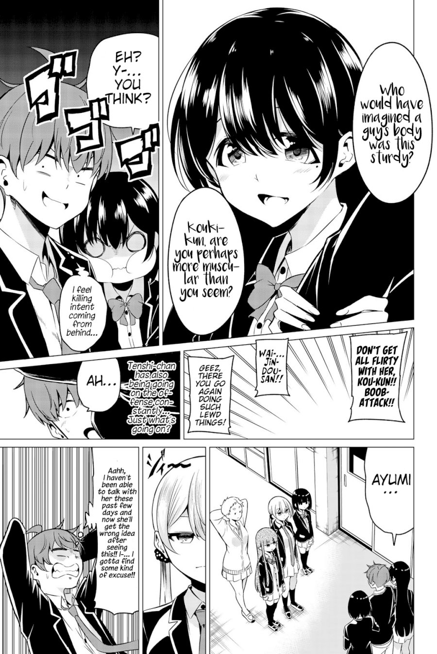 Sekai Ka Kanojo Ka Erabenai Chapter 7.31313 - HolyManga.Net