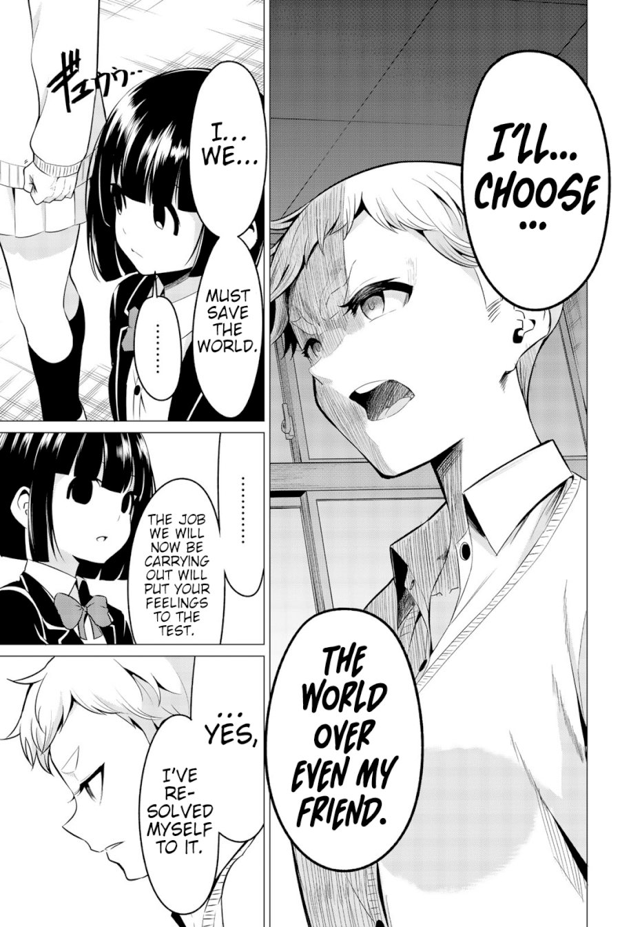 Sekai Ka Kanojo Ka Erabenai Chapter 7.31313 - HolyManga.Net