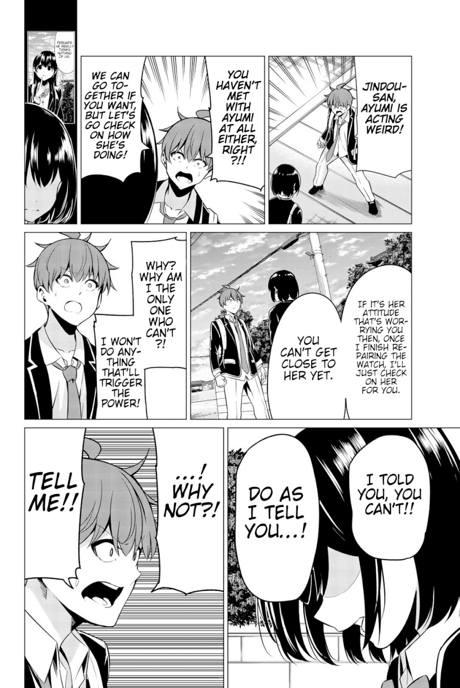 Sekai Ka Kanojo Ka Erabenai Chapter 7.31313 - HolyManga.Net