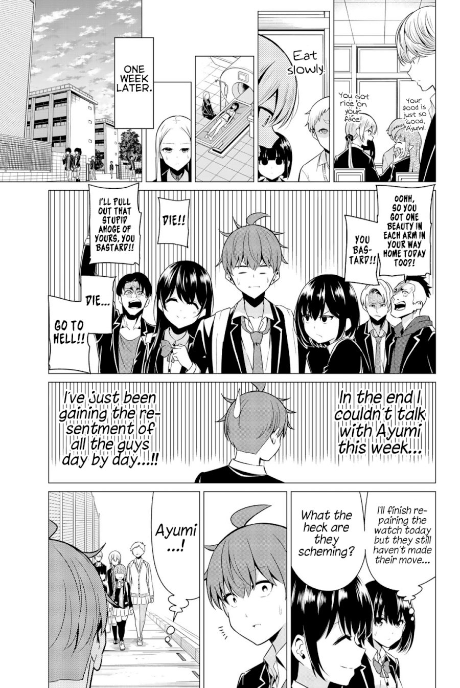 Sekai Ka Kanojo Ka Erabenai Chapter 7.31313 - HolyManga.Net