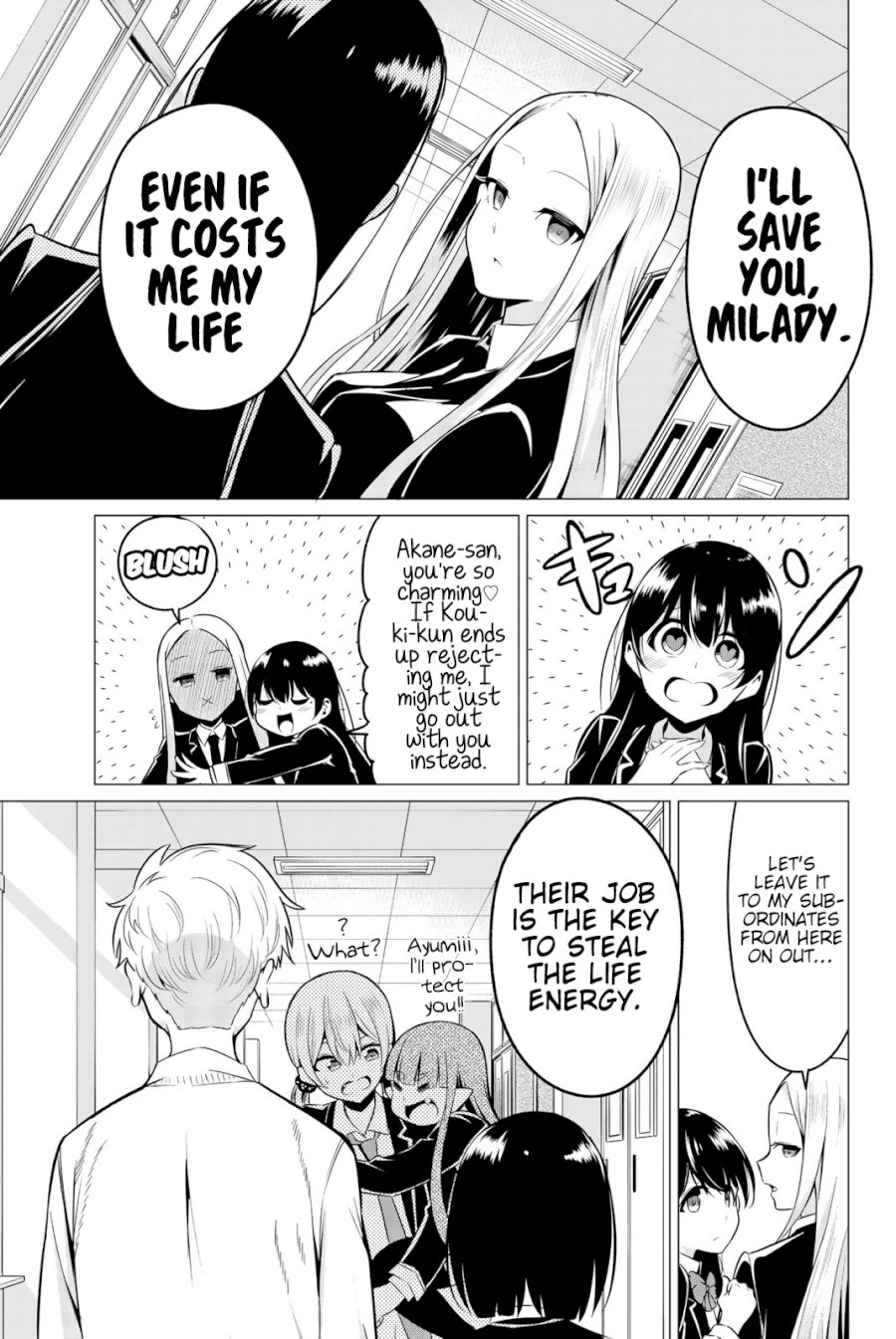 Sekai Ka Kanojo Ka Erabenai Chapter 7.31313 - HolyManga.Net