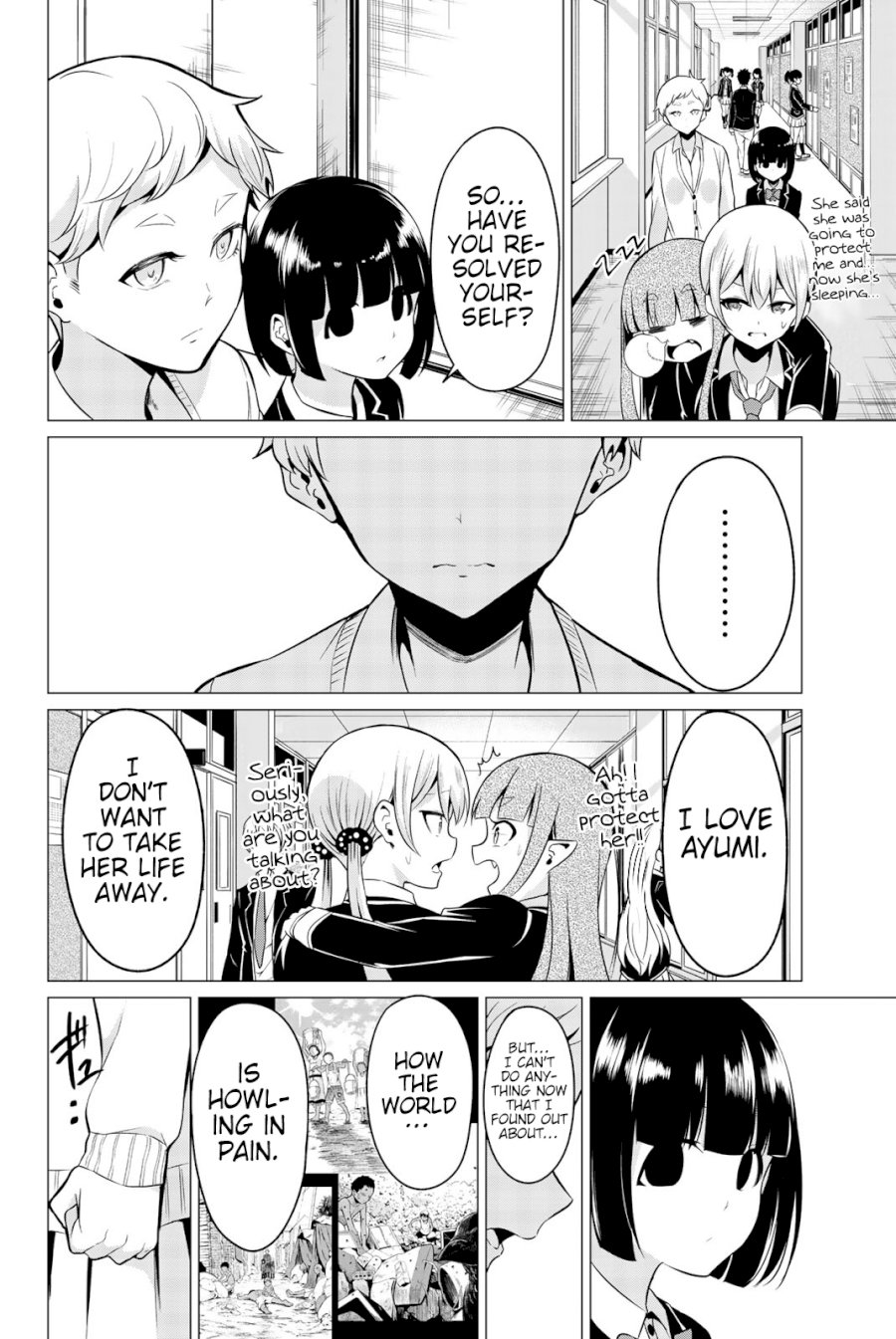 Sekai Ka Kanojo Ka Erabenai Chapter 7.31313 - HolyManga.Net