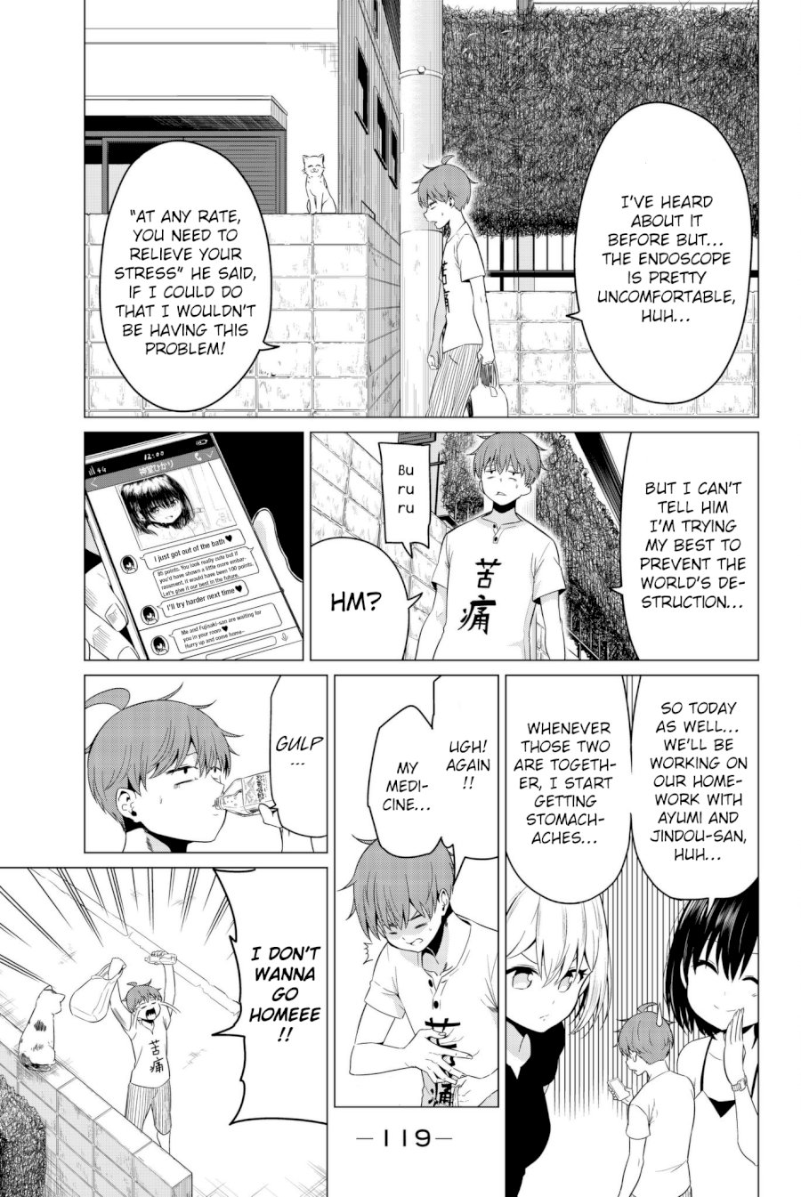Sekai Ka Kanojo Ka Erabenai Chapter 0.41818 - HolyManga.Net