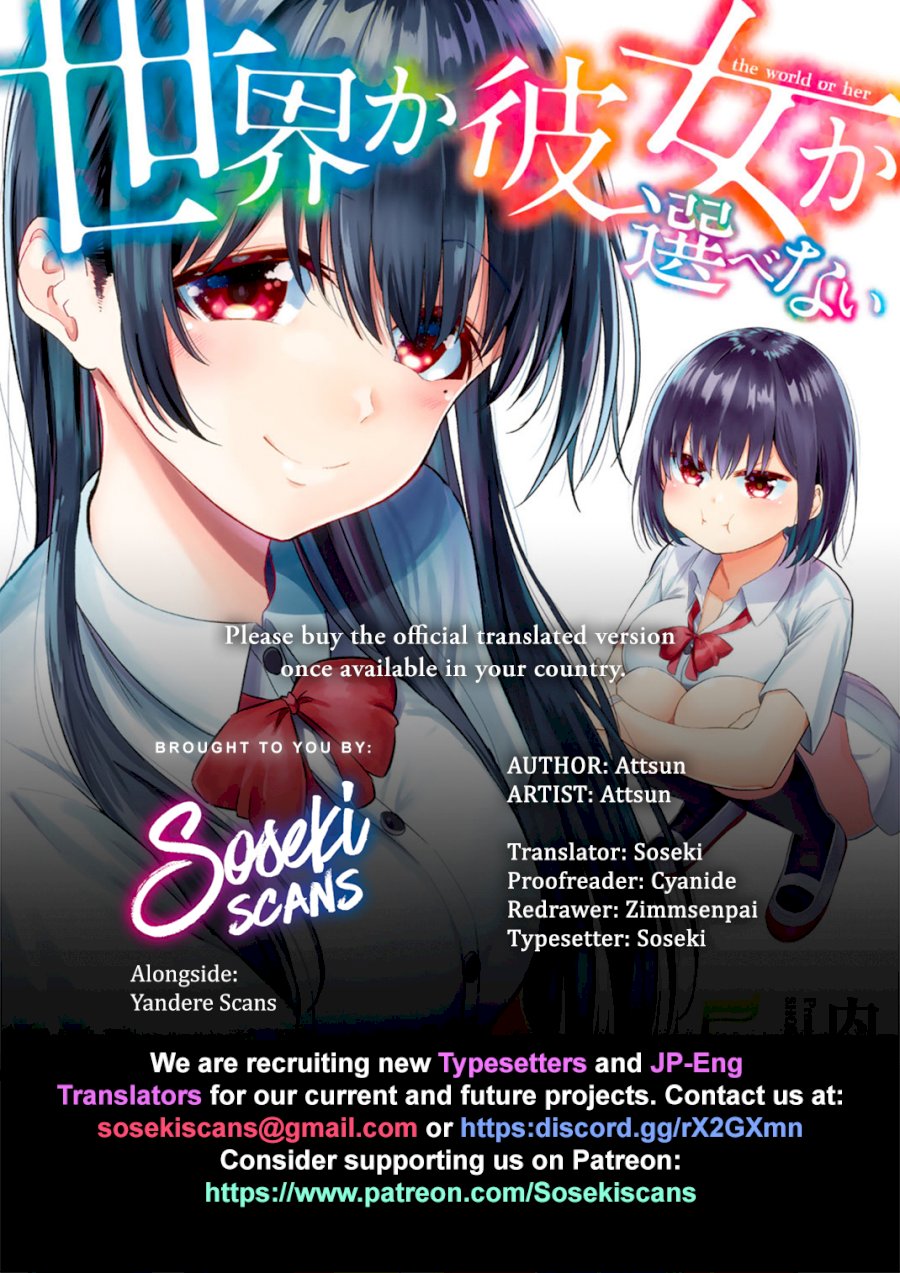 Sekai Ka Kanojo Ka Erabenai Chapter 0.52121 - HolyManga.Net