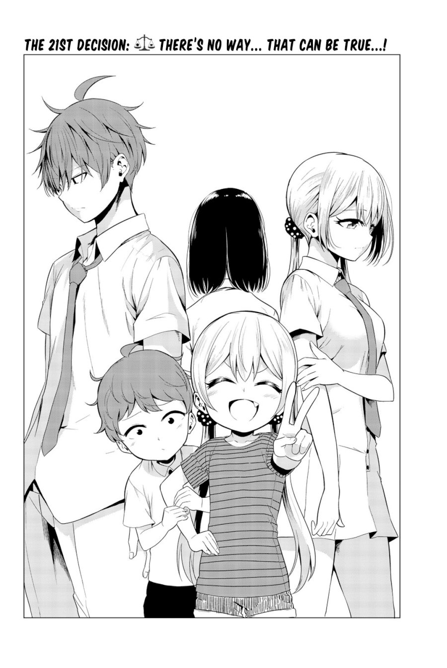 Sekai Ka Kanojo Ka Erabenai Chapter 0.52121 - HolyManga.Net