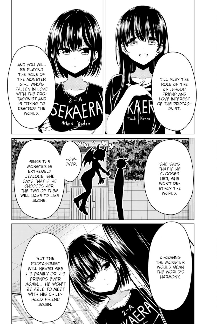 Sekai Ka Kanojo Ka Erabenai Chapter 0.62727 - HolyManga.Net