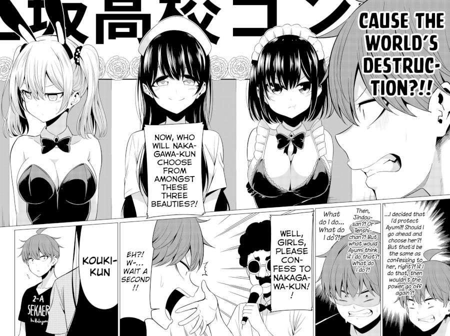 Sekai Ka Kanojo Ka Erabenai Chapter 0.62727 - HolyManga.Net