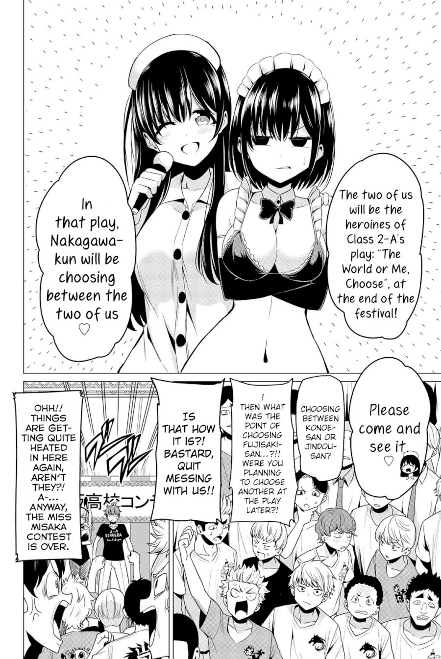 Sekai Ka Kanojo Ka Erabenai Chapter 0.62727 - HolyManga.Net