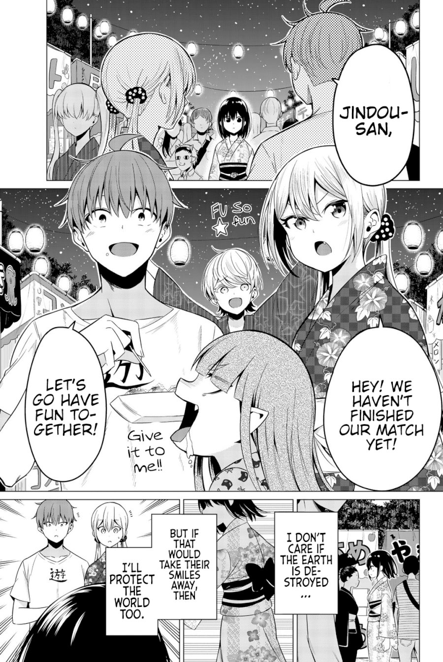 Sekai Ka Kanojo Ka Erabenai Chapter 0.52323 - HolyManga.Net