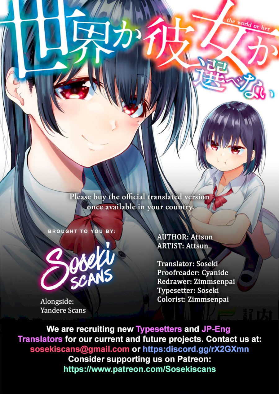 Sekai Ka Kanojo Ka Erabenai Chapter 0.52323 - HolyManga.Net