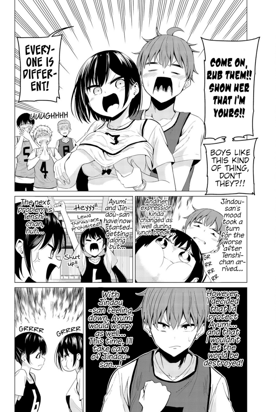 Sekai Ka Kanojo Ka Erabenai Chapter 2525 - HolyManga.Net