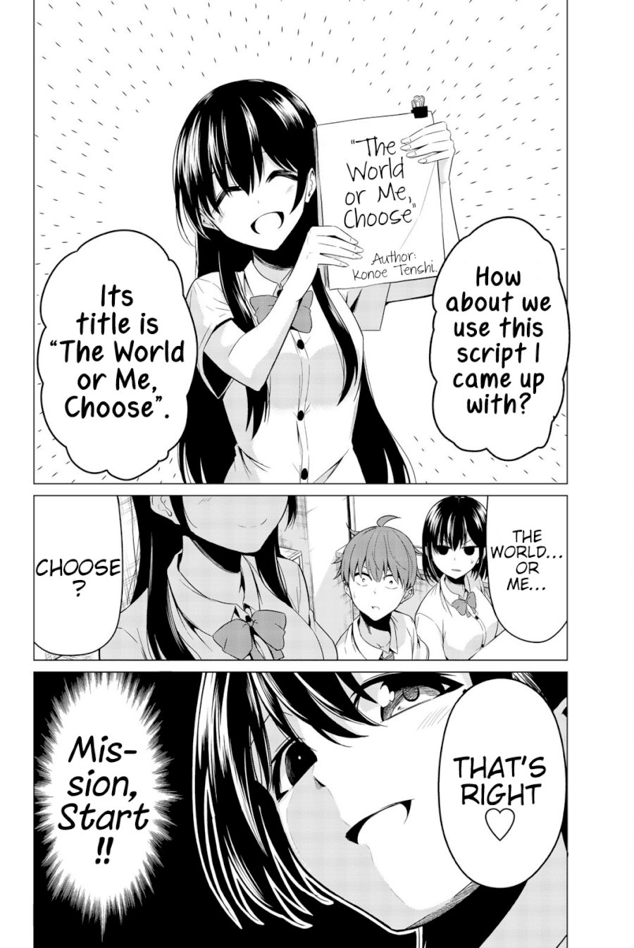 Sekai Ka Kanojo Ka Erabenai Chapter 2525 - HolyManga.Net