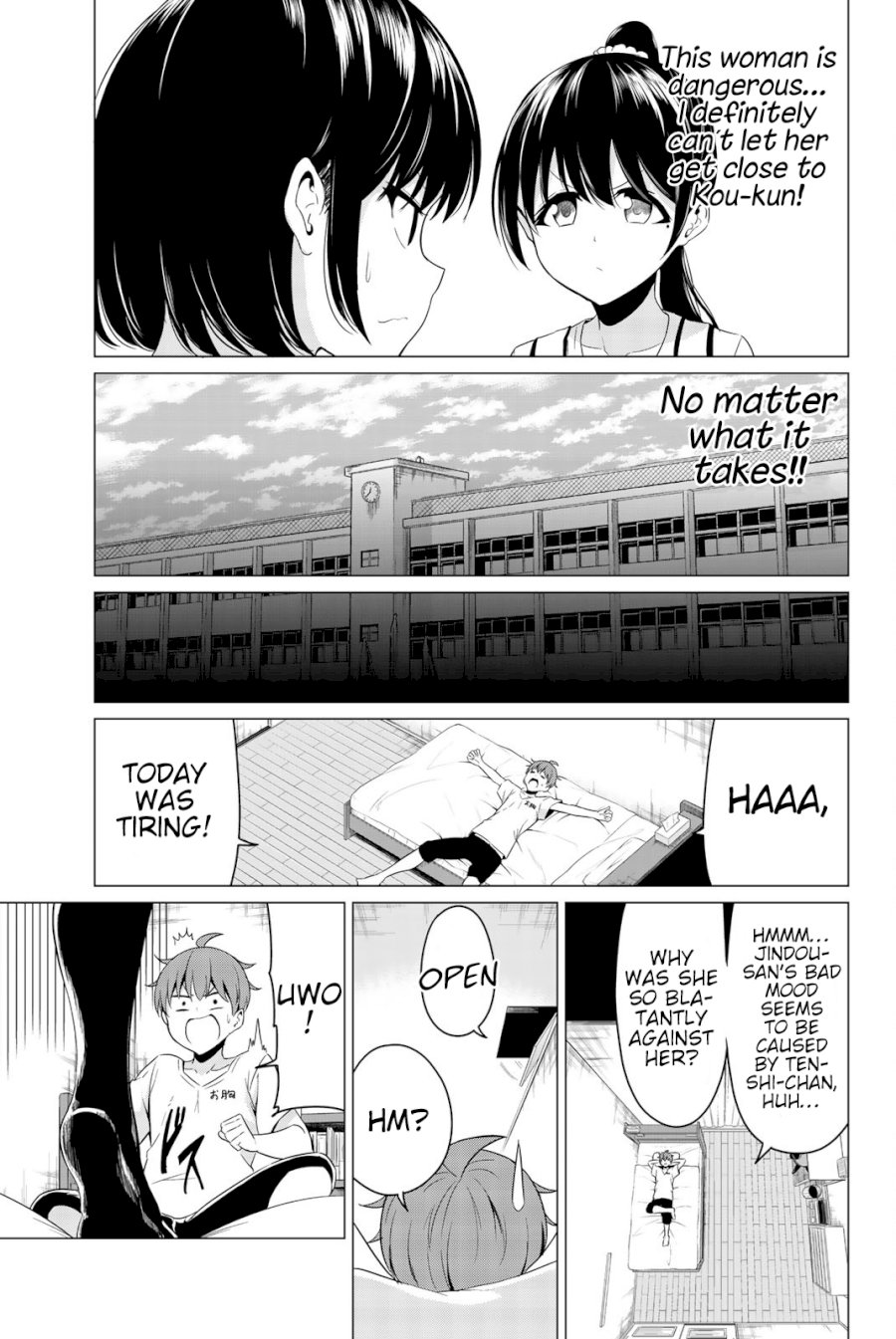 Sekai Ka Kanojo Ka Erabenai Chapter 2525 - HolyManga.Net