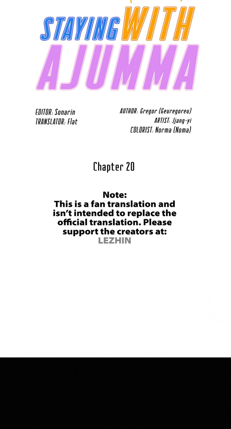 Staying With Ajumma Chapter 20 - HolyManga.Net