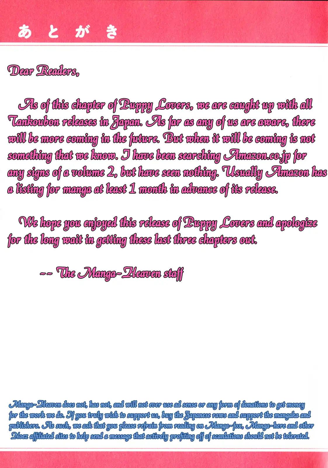 Puppy Lovers Chapter 14 - HolyManga.Net