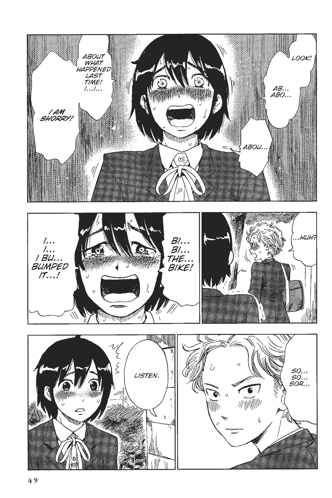 Shino-Chan Wa Jibun No Namae Ga Ienai Chapter 3 - HolyManga.Net