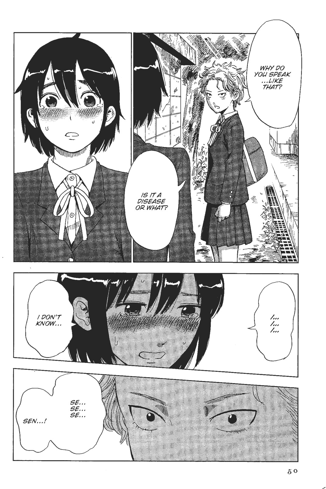 Shino-Chan Wa Jibun No Namae Ga Ienai Chapter 3 - HolyManga.Net