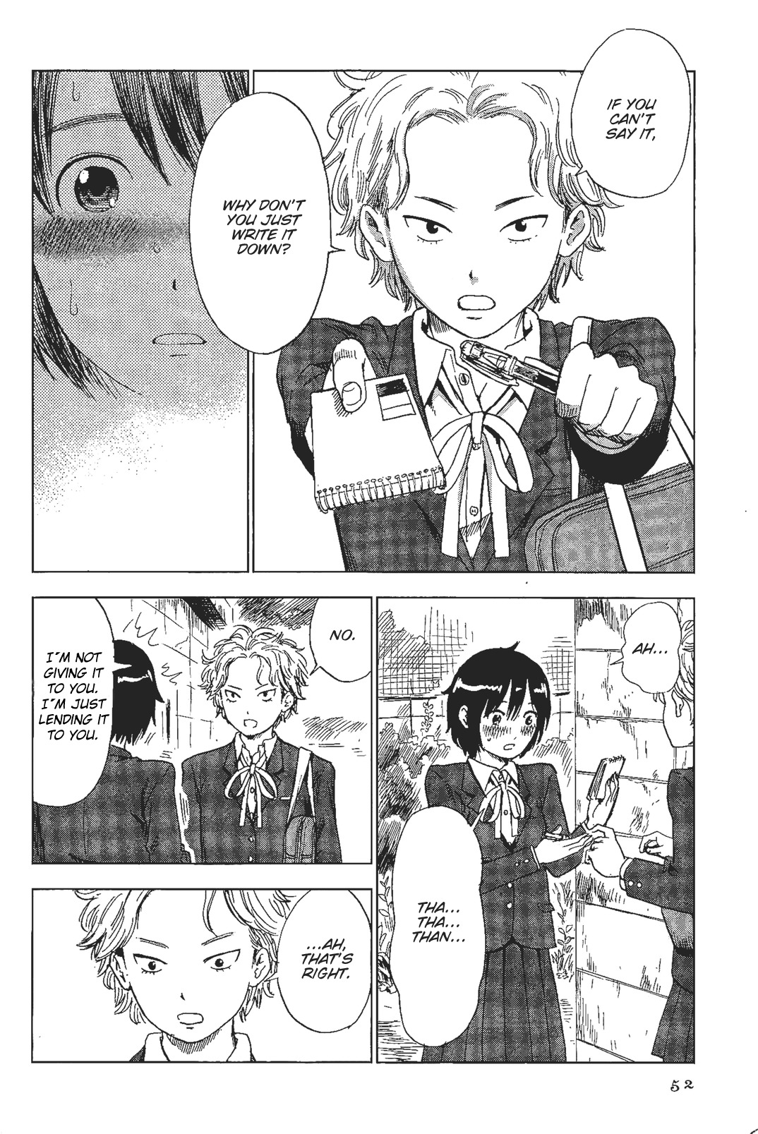 Shino-Chan Wa Jibun No Namae Ga Ienai Chapter 3 - HolyManga.Net