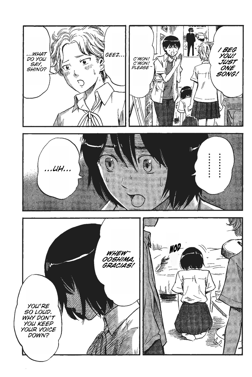 Shino-Chan Wa Jibun No Namae Ga Ienai Chapter 8 - HolyManga.Net