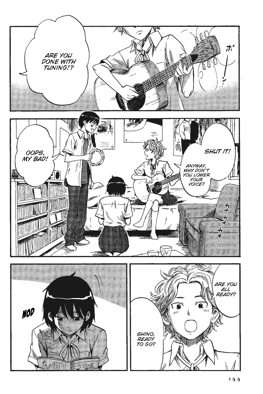 Shino-Chan Wa Jibun No Namae Ga Ienai Chapter 8 - HolyManga.Net