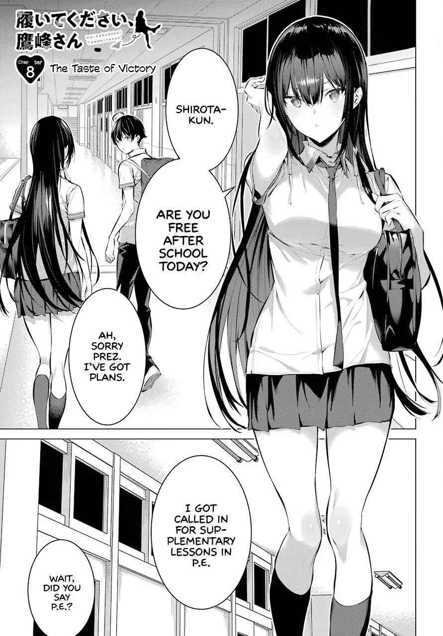 Haite Kudasai, Takamine-San Chapter 8 - HolyManga.Net