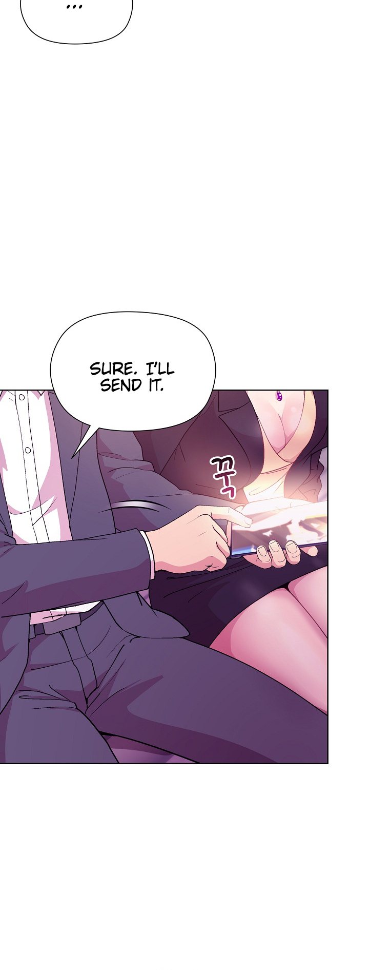 Playing a game with my Busty Manager Chapter 49 - HolyManga.Net