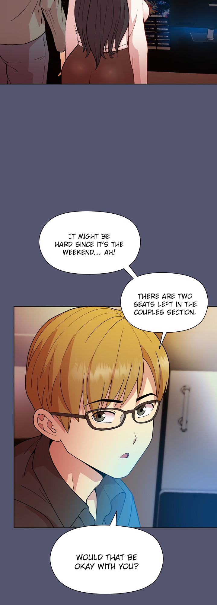 Playing a game with my Busty Manager Chapter 13 - HolyManga.Net