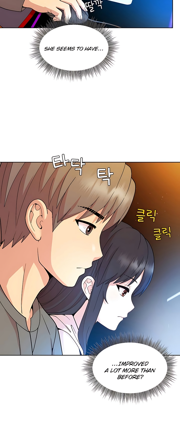 Playing a game with my Busty Manager Chapter 14 - HolyManga.Net
