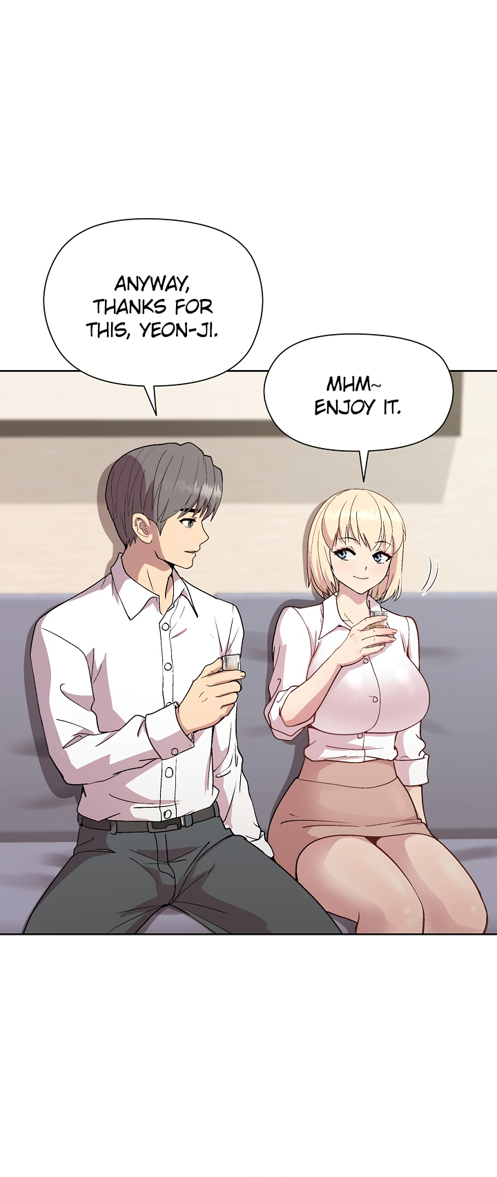 Playing a game with my Busty Manager Chapter 29 - HolyManga.Net