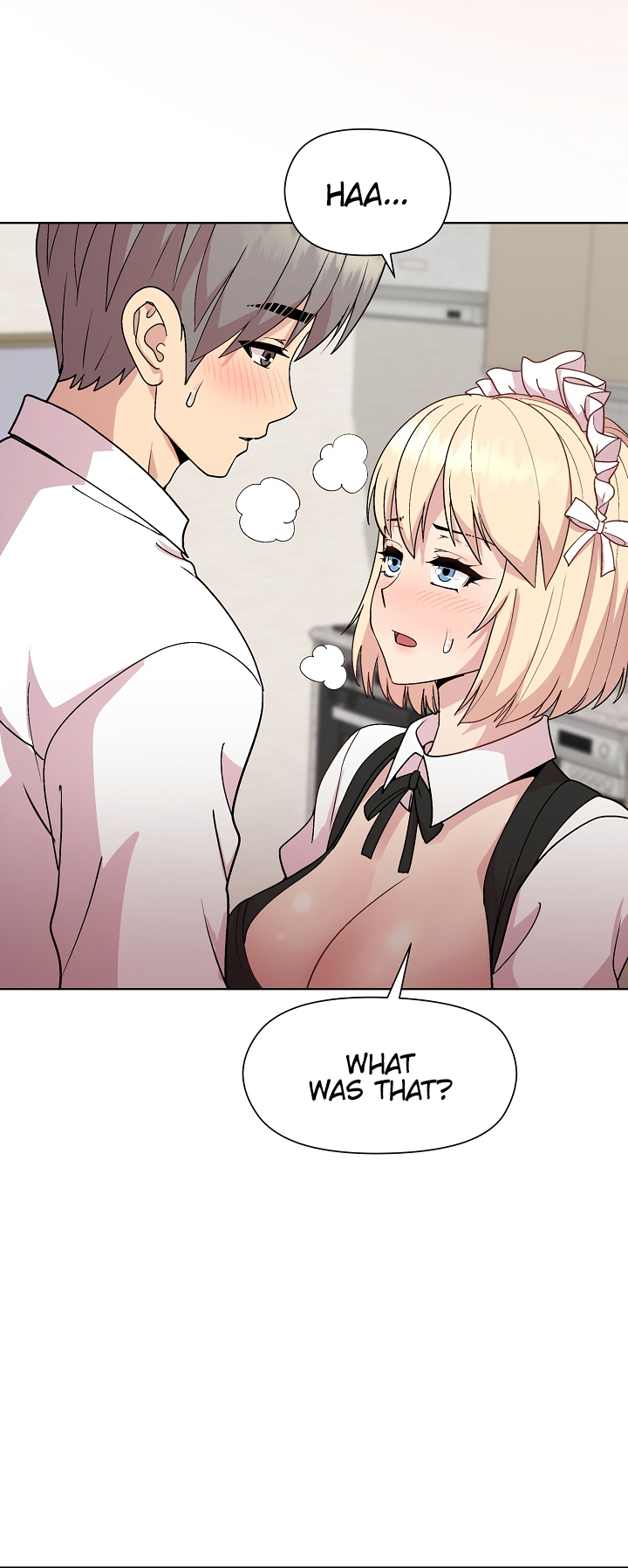 Playing a game with my Busty Manager Chapter 31 - HolyManga.Net