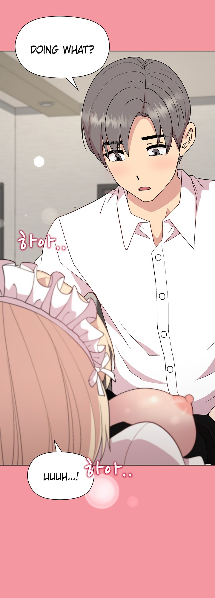 Playing a game with my Busty Manager Chapter 32 - HolyManga.Net