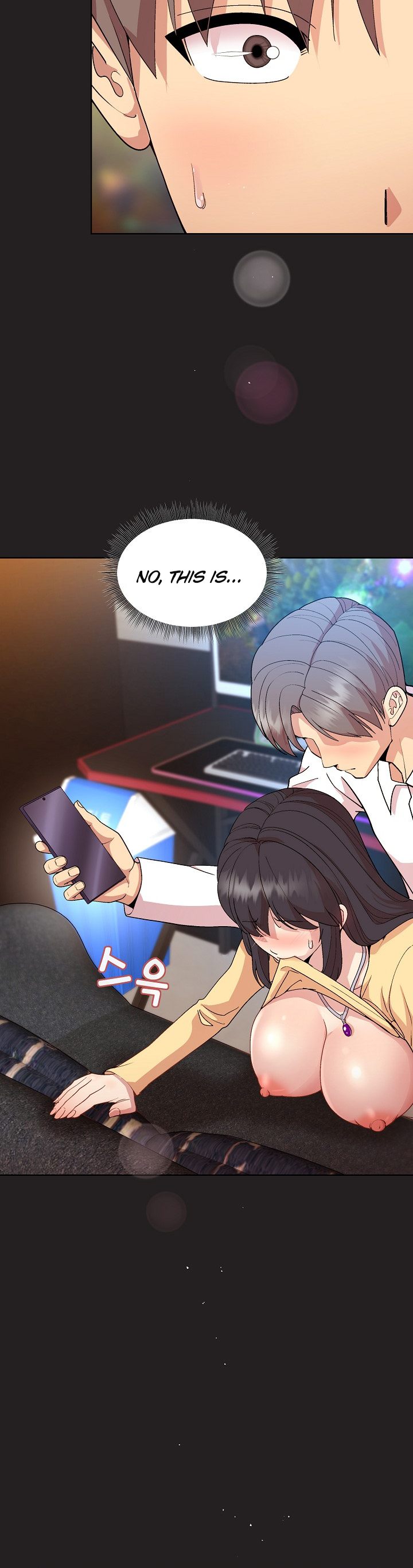 Playing a game with my Busty Manager Chapter 46 - HolyManga.Net