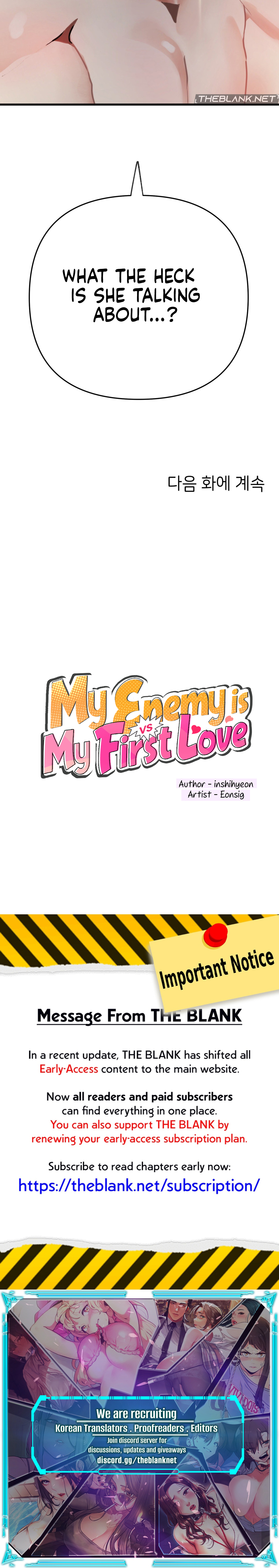 My Enemy Is My First Love Chapter 1 - HolyManga.Net