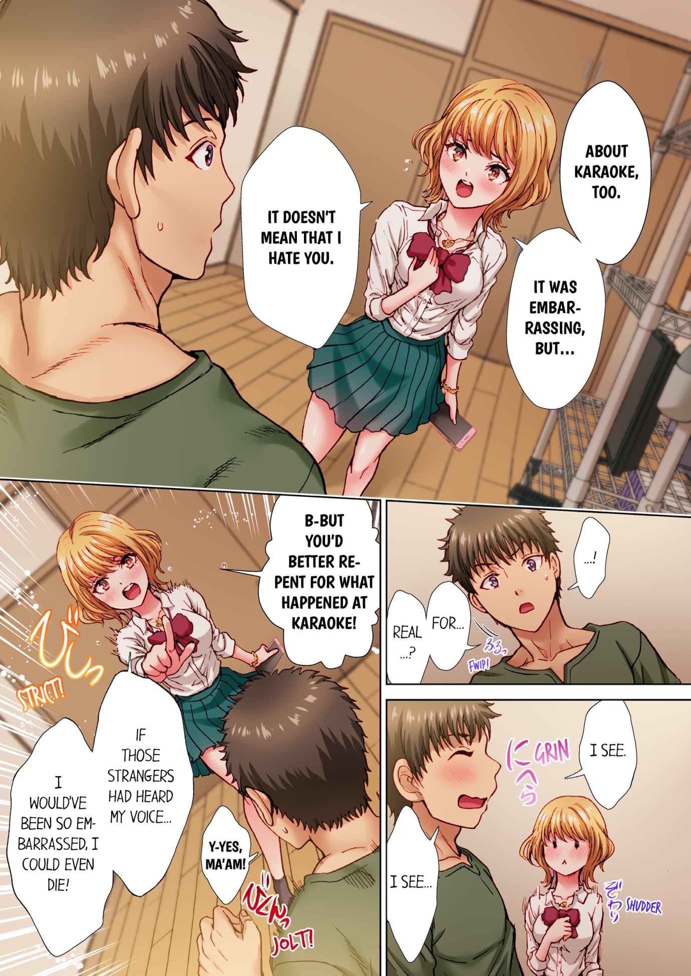 The Quiet Gal Can’t Stop Moaning in Bed Chapter 8 - HolyManga.Net