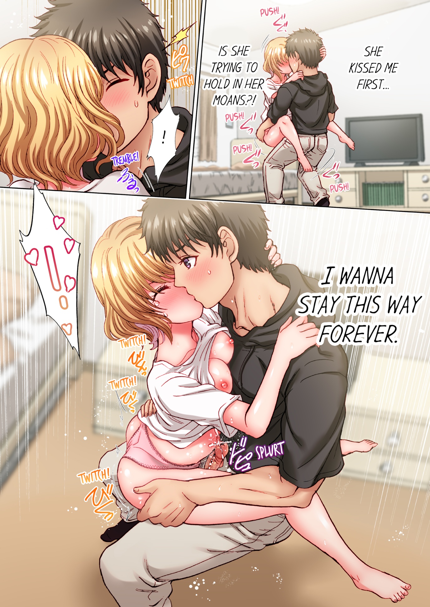 The Quiet Gal Can’t Stop Moaning in Bed Chapter 17 - HolyManga.Net