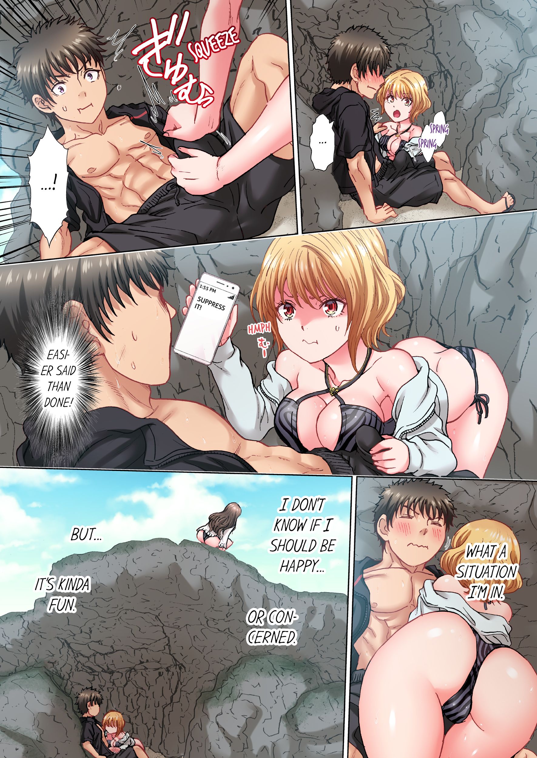 The Quiet Gal Can’t Stop Moaning in Bed Chapter 23 - HolyManga.Net