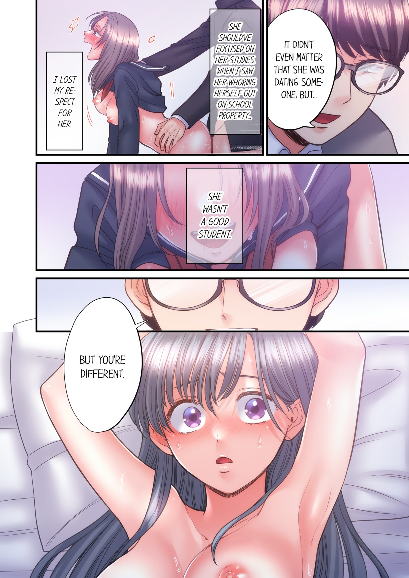 NTR Underneath Her Skirt Chapter 53 - HolyManga.Net