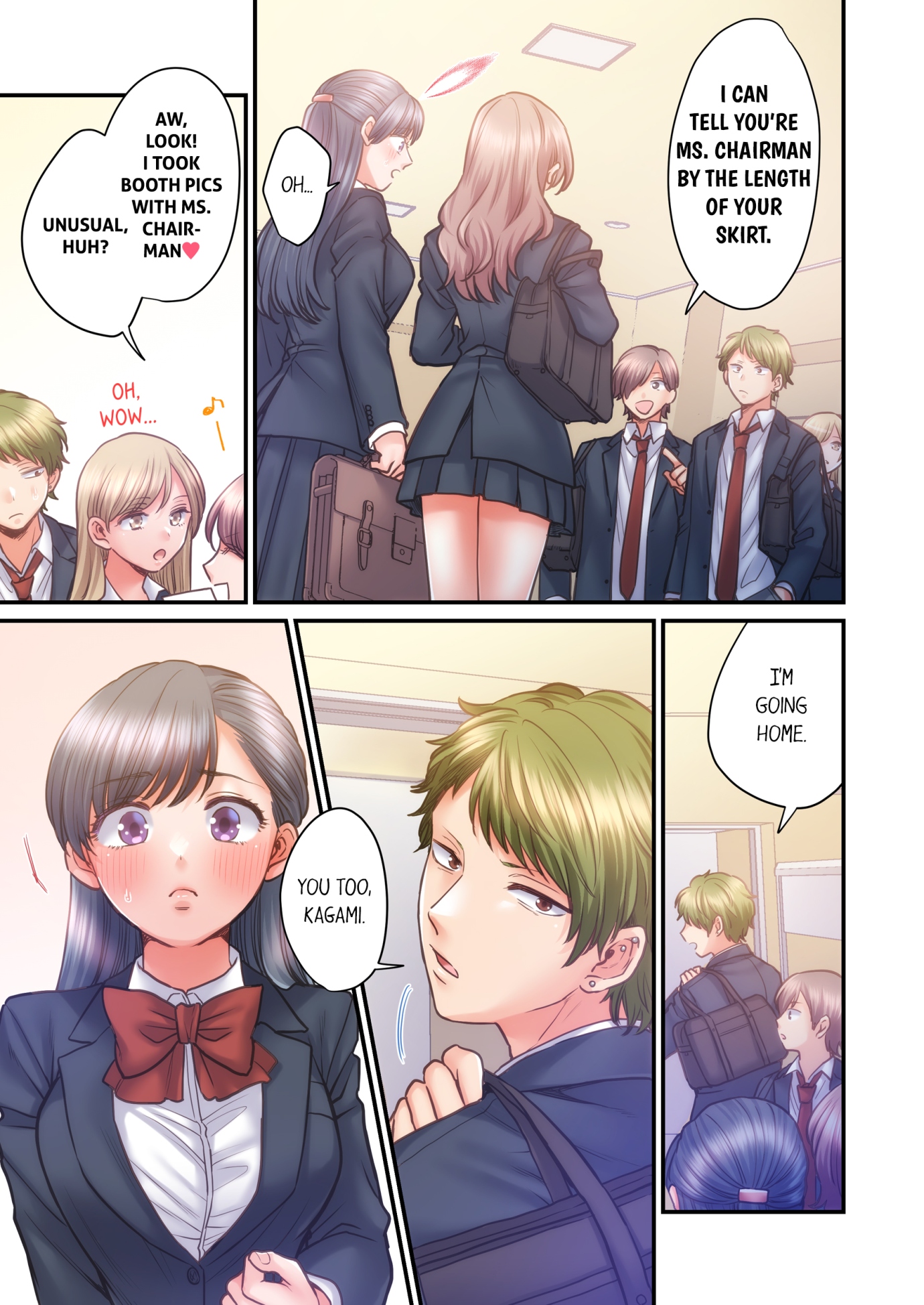 NTR Underneath Her Skirt Chapter 38 - HolyManga.Net