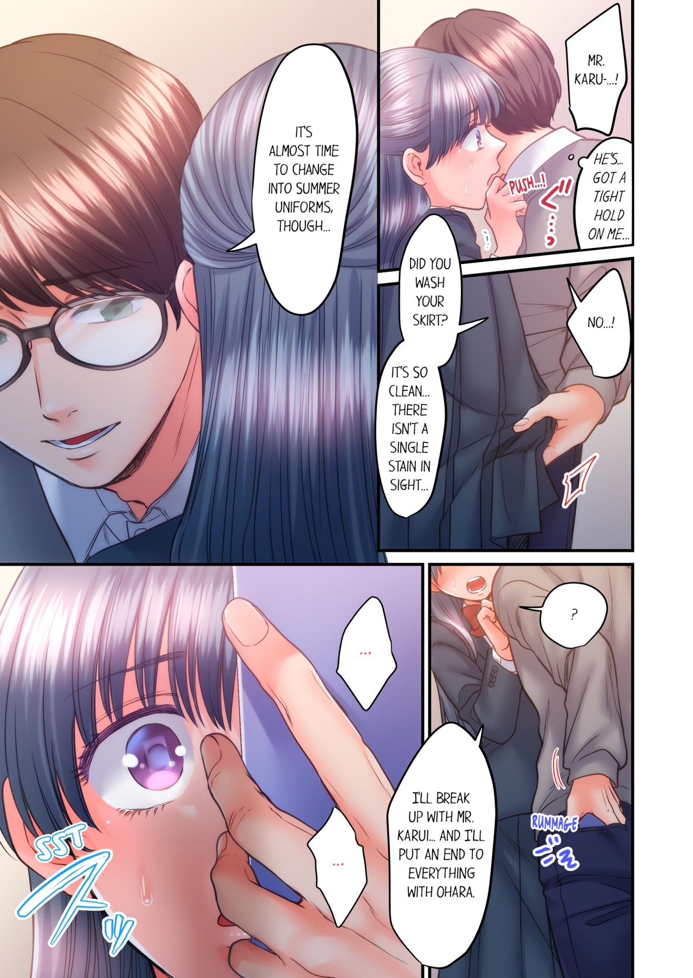 NTR Underneath Her Skirt Chapter 45 - HolyManga.Net