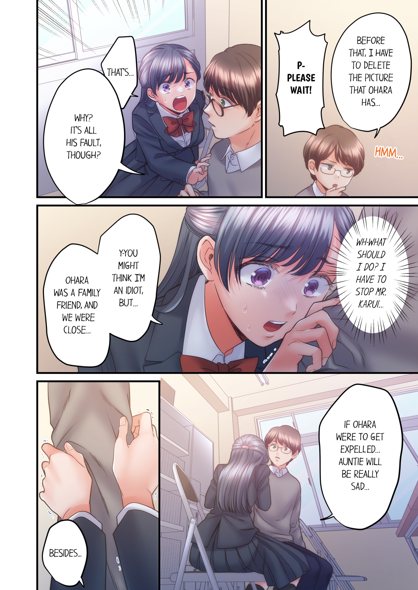 NTR Underneath Her Skirt Chapter 46 - HolyManga.Net