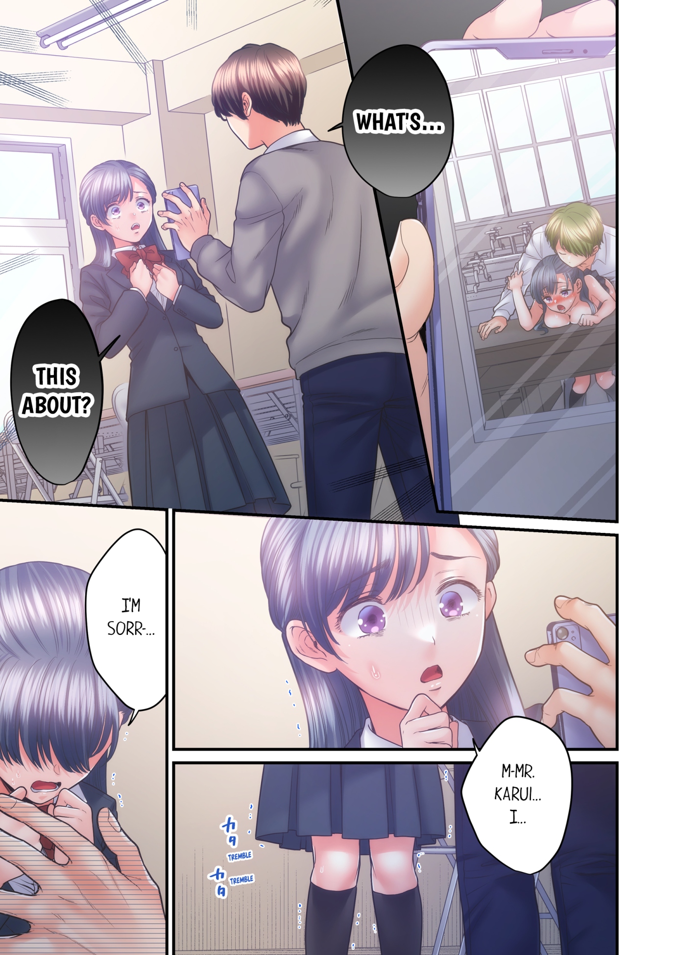 NTR Underneath Her Skirt Chapter 46 - HolyManga.Net