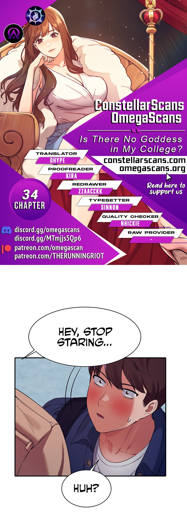 Is There No Goddess in My College? Chapter 34 - HolyManga.Net