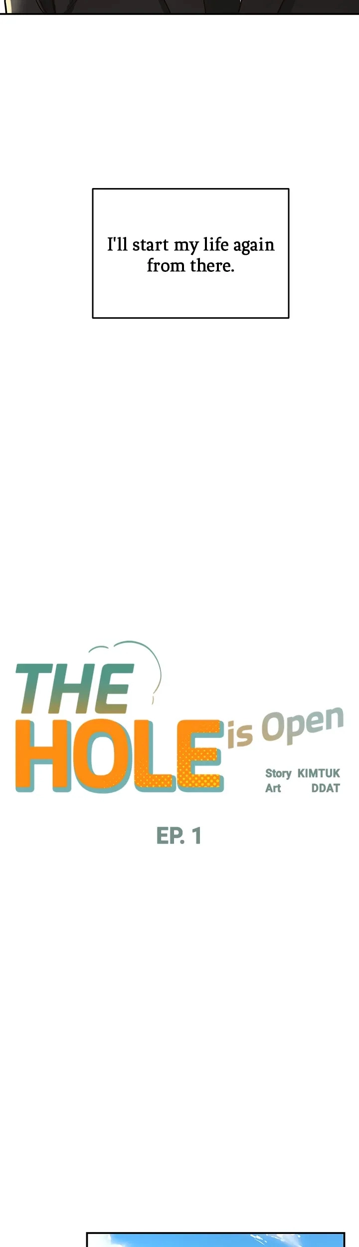 The Hole is Open Chapter 1 - HolyManga.Net