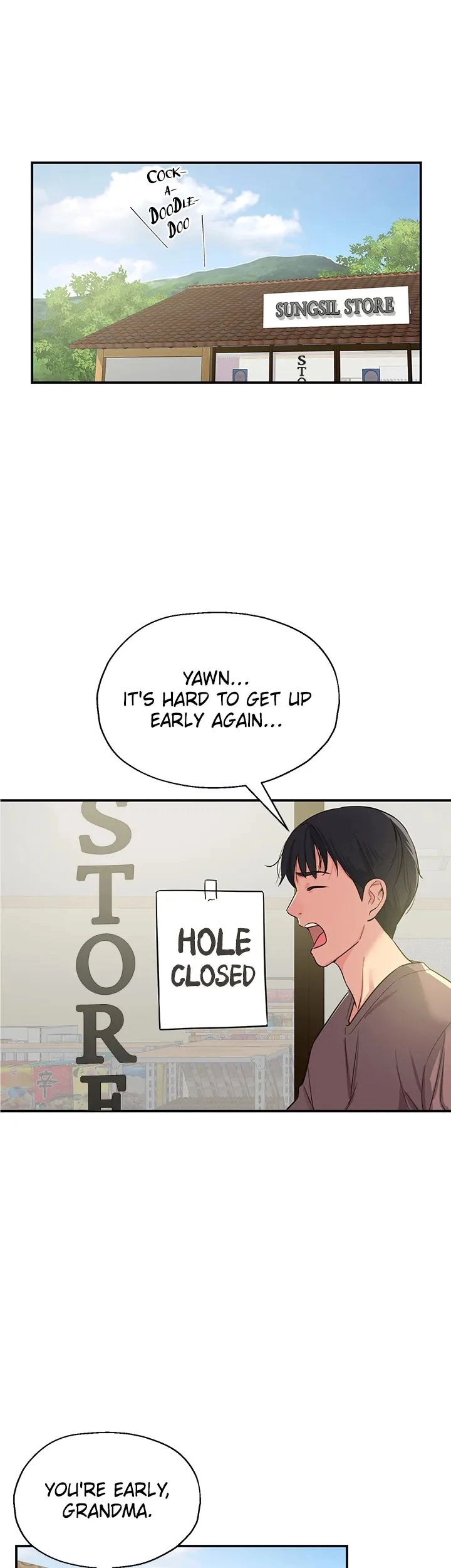 The Hole is Open Chapter 1 - HolyManga.Net