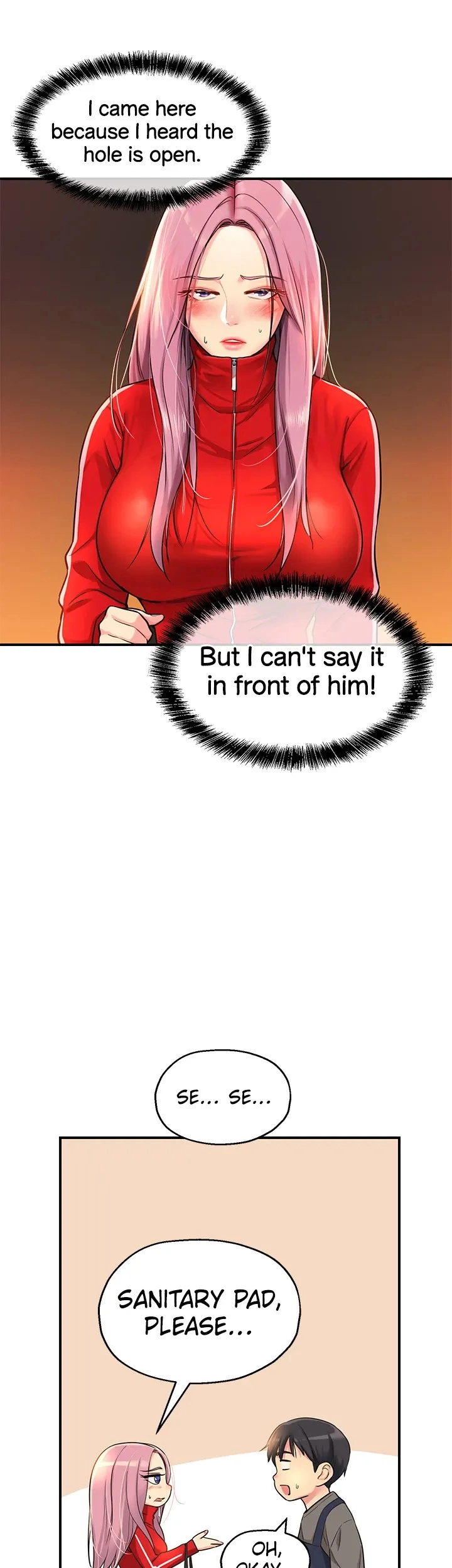 The Hole is Open Chapter 4 - HolyManga.Net